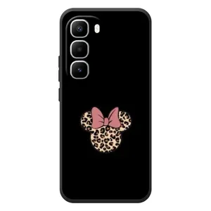 Чохол з леопардовим принтом на Infinix Hot 60 Pro Plus (Леопардова Мінні)