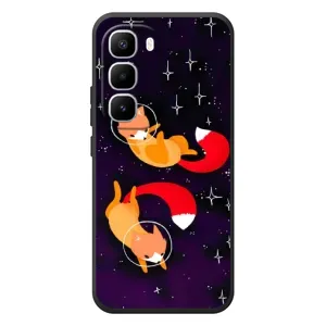 Чехол с Лисичкой для Infinix Hot 60 Pro Plus (Лисы)