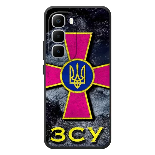 Чехол с рисунком «Лого ЗСУ» для Infinix Hot 60 Pro Plus Чехол с рисунком «Лого ЗСУ» для Infinix Hot 60 Pro Plus