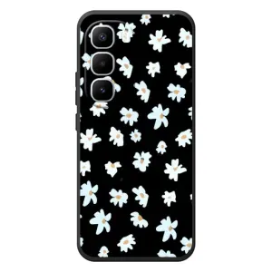 Чехол с ромашками на Infinix Hot 60 Pro Plus (Маленькие ромашки)