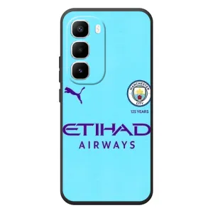 Силиконовые Чехлы принт Футбол на Infinix Hot 60 Pro Plus (Man City)
