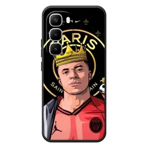 Чохол (TPU) з Футболістом на Infinix Hot 60 Pro Plus (Mbappe King)
