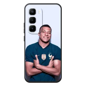 Чохол (TPU) з Футболістом на Infinix Hot 60 Pro Plus (Мбаппешичка)