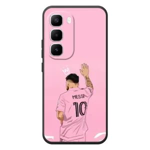 Чехлы Лео Месси в Майами на Infinix Hot 60 Pro Plus (Месси Маями)