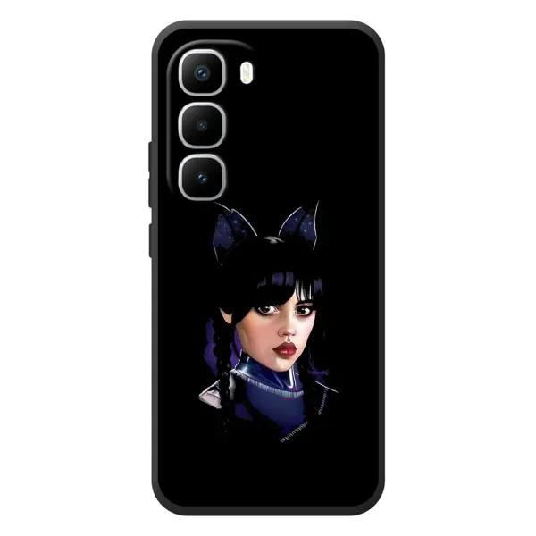 Чехол с рисунком «Милая Уэнсдей» для Infinix Hot 60 Pro Plus Чехол с рисунком «Милая Уэнсдей» для Infinix Hot 60 Pro Plus