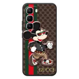 Чехлы Бренд GUCCI для Infinix Hot 60 Pro Plus (Маус Гуччи)