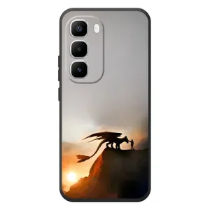 Чехол дракон Беззубик для Infinix Hot 60 Pro Plus (Мультиик Беззубик)