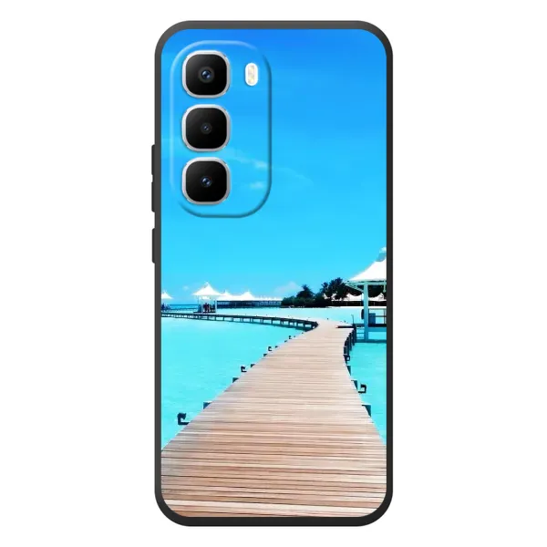 Чехол с рисунком «Набережная» для Infinix Hot 60 Pro Plus Чехол с рисунком «Набережная» для Infinix Hot 60 Pro Plus