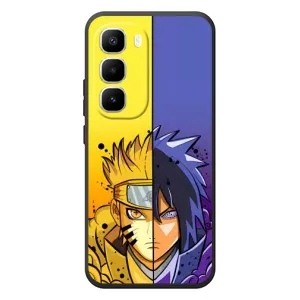 Купить Чехлы на телефон с принтом Anime для Infinix Hot 60 Pro Plus (Naruto Vs Sasuke)
