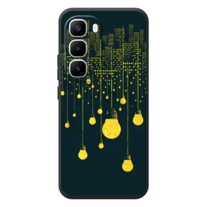 Силиконовые Чехлы Любимому человеку для Infinix Hot 60 Pro Plus (Ночной город)