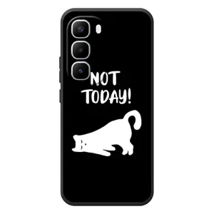 Бампер с изображением Котиков для Хот 60 Про Плюс (Not Today)