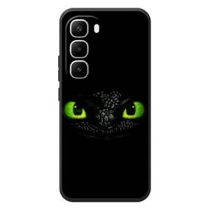 Чехол дракон Беззубик для Infinix Hot 60 Pro Plus (Глаза Беззубика)