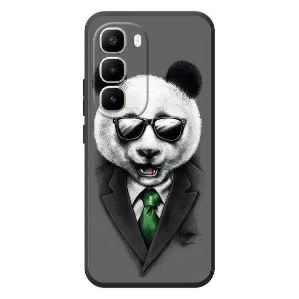 Чехол с рисунком «Панда в очках» для Infinix Hot 60 Pro Plus Чехол с рисунком «Панда в очках» для Infinix Hot 60 Pro Plus