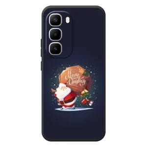 Чехол Санта Клаус для Infinix Hot 60 Pro Plus (Подарки от Санты)