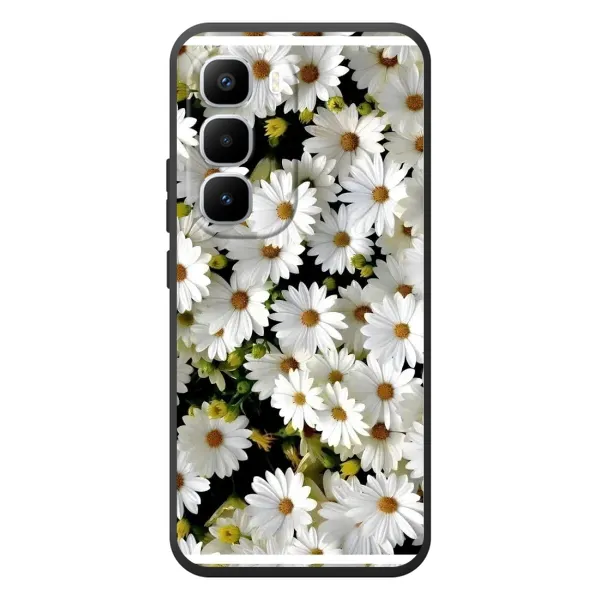 Чехол с рисунком «Рамка в ромашках» для Infinix Hot 60 Pro Plus Чехол с рисунком «Рамка в ромашках» для Infinix Hot 60 Pro Plus