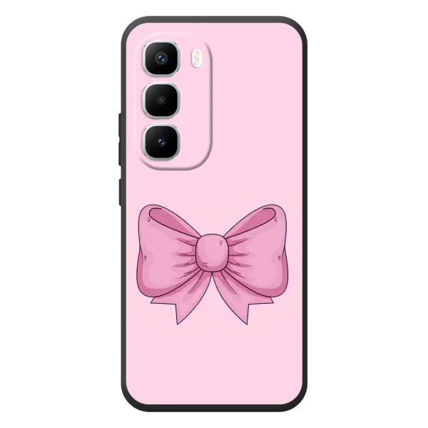 Чехол с рисунком «Розовый бантик» для Infinix Hot 60 Pro Plus Чехол с рисунком «Розовый бантик» для Infinix Hot 60 Pro Plus