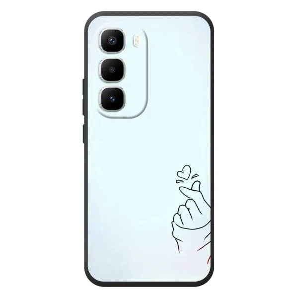 Чехол с рисунком «Сердце на голубом» для Infinix Hot 60 Pro Plus Чехол с рисунком «Сердце на голубом» для Infinix Hot 60 Pro Plus