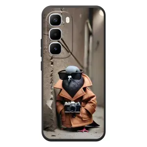 Чохол з мемами траралело тралала для Infinix Hot 60 Pro Plus (Шпіоніро голубіо)