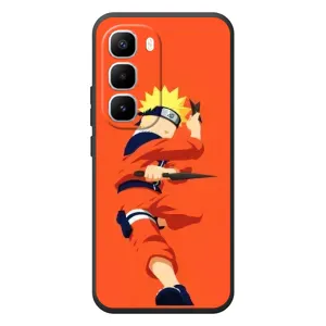 Чехлы с принтом Наруто на Infinix Hot 60 Pro Plus (Силуэт Наруто)