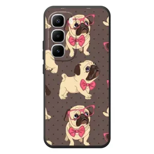 Чехол (ТПУ) Милые собачки для Infinix Hot 60 Pro Plus (Собачки Мопсики)