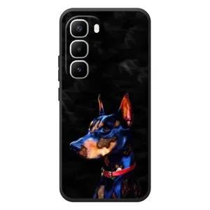 Бампер для Infinix Hot 60 Pro Plus с картинкой "Песики" (Собака Мопс)
