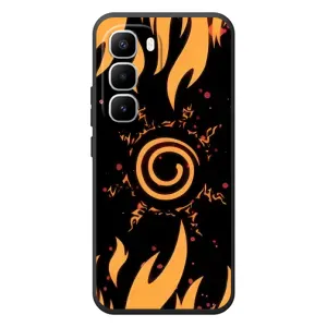 Купить Чехлы на телефон с принтом Anime для Infinix Hot 60 Pro Plus (Солнце Наруто)