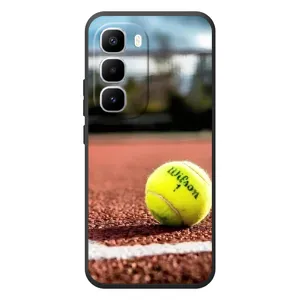Чохли з прінтом Спортивна тематика для Infinix Hot 60 Pro Plus (Тенісний корт)