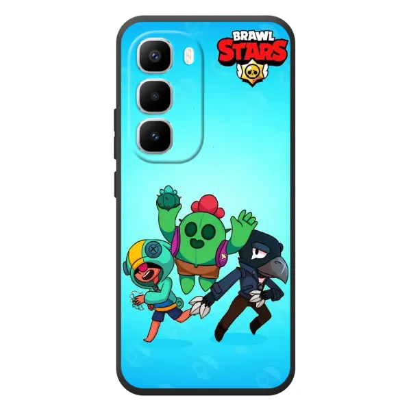 Чехол с рисунком «Трио» для Infinix Hot 60 Pro Plus Чехол с рисунком «Трио» для Infinix Hot 60 Pro Plus