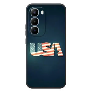 Чохол Прапор USA для Infinix Hot 60 Pro Plus (USA)