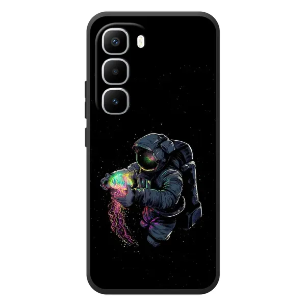 Чехол с рисунком «В руках земля» для Infinix Hot 60 Pro Plus Чехол с рисунком «В руках земля» для Infinix Hot 60 Pro Plus