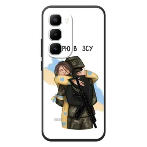 Патриотический Чехол для Infinix Hot 60 Pro Plus (Верим в ЗСУ)