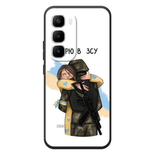 Чехол с рисунком «Верим в ЗСУ» для Infinix Hot 60 Pro Plus