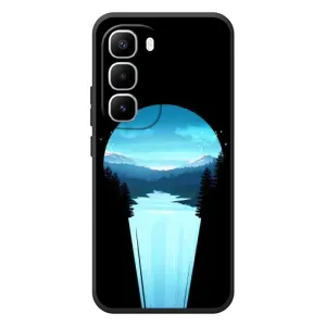 Літній Чохол на Infinix Hot 60 Pro Plus (Синій Водоспад)
