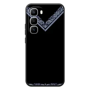 Силиконовый Чехол на Infinix Hot 60 Pro Plus (Воротник вышиванки)