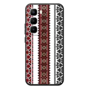 Силиконовый Чехол на Infinix Hot 60 Pro Plus с картинкой Вышиванки (Вышиваночки)
