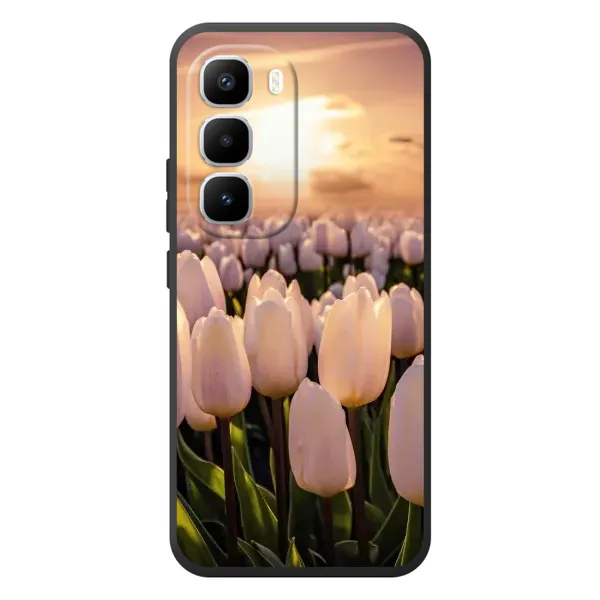 Чехол с рисунком «Закат с цветами» для Infinix Hot 60 Pro Plus Чехол с рисунком «Закат с цветами» для Infinix Hot 60 Pro Plus