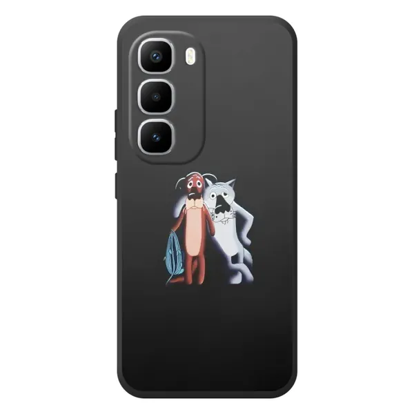Чехол с рисунком «Шо, опять» для Infinix Hot 60 Pro Plus
