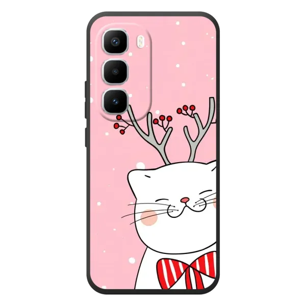 Чехол с рисунком «Зимний кот» для Infinix Hot 60 Pro Plus Чехол с рисунком «Зимний кот» для Infinix Hot 60 Pro Plus