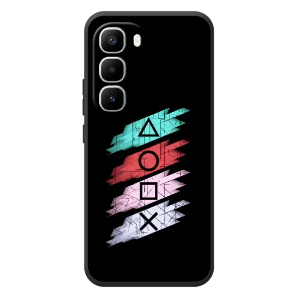 Чехол с рисунком «Значки Sony» для Infinix Hot 60 Pro Plus Чехол с рисунком «Значки Sony» для Infinix Hot 60 Pro Plus