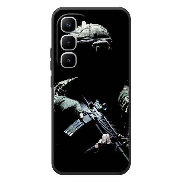 Чехол с рисунком «ЗСУ снайпер» для Infinix Hot 60 Pro Plus Чехол с рисунком «ЗСУ снайпер» для Infinix Hot 60 Pro Plus