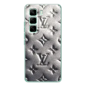 Текстурный Чехол Louis Vuitton для Хот 60 Про (Бежевый ЛВ)