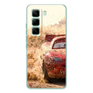 Чехол с принтом Маквин для Infinix Hot 60 Pro (Маквин в грязи)