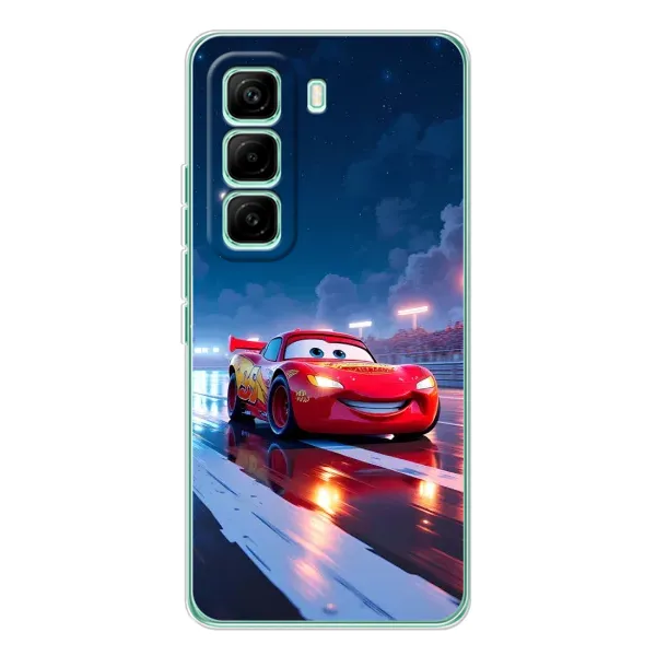 Чехол с рисунком «Ночной Маквин Тачки» для Infinix Hot 60 Pro Чехол с рисунком «Ночной Маквин Тачки» для Infinix Hot 60 Pro