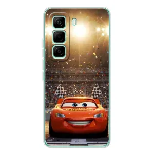 Чехол с принтом Маквин для Infinix Hot 60 Pro (Молния Маквин стадион)