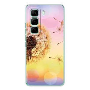 Силіконовий Чохол з кульбабками на Infinix Hot 60 Pro (Квітка-кульбаба)