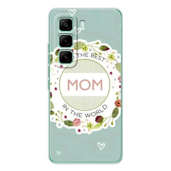Чехол с рисунком «Для мамы» для Infinix Hot 60 Pro Чехол с рисунком «Для мамы» для Infinix Hot 60 Pro