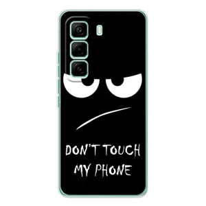 Чохол з прикольним текстом на Infinix Hot 60 Pro (Dont)