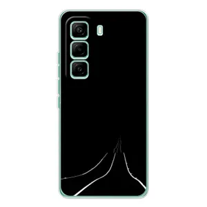 Чохол з картинками на чорному фоні для Infinix Hot 60 Pro (Дорога)