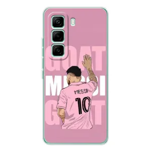 Чохли Лео Мессі в Маямі на Infinix Hot 60 Pro (GOAT MESSI)
