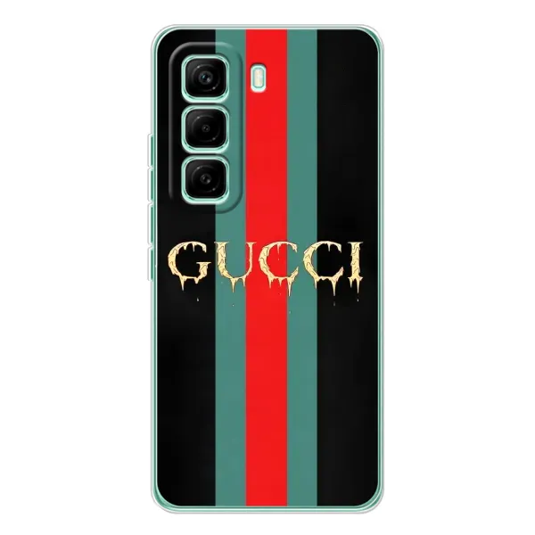 Чехол с рисунком «GUCCI» для Infinix Hot 60 Pro